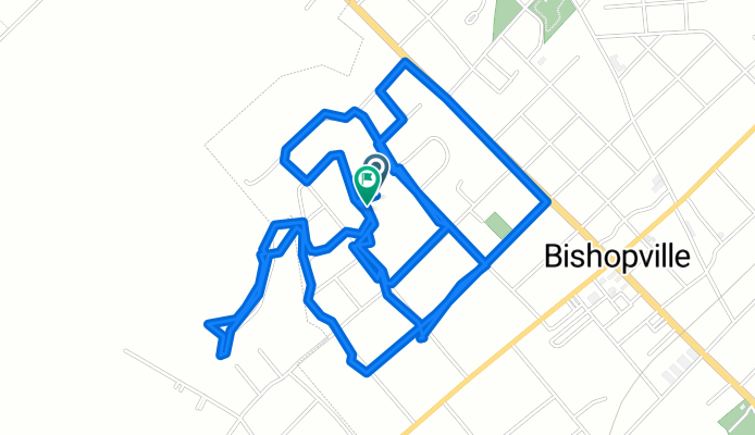 Moderate route in Bishopville