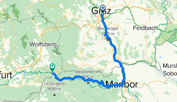 graz - maribor - lavamünd