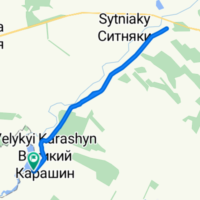 Спокойный маршрут в Великий Карашин