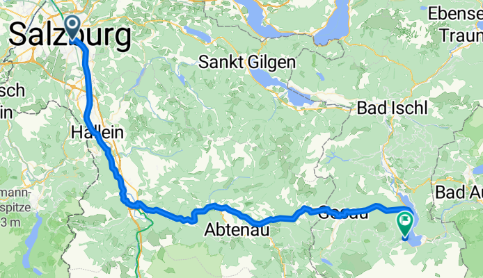 Salzburg über Golling