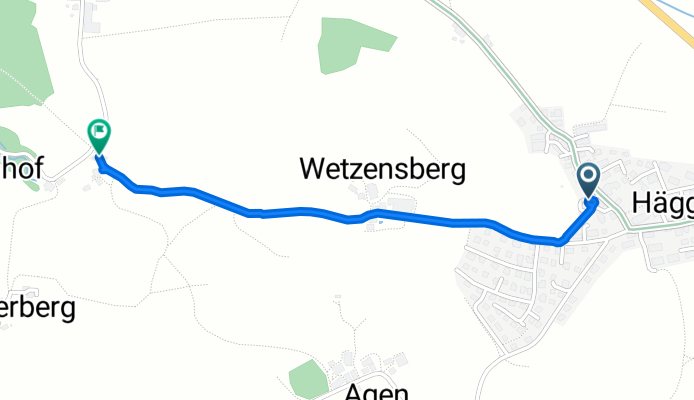 Gemütliche Route in Muolen