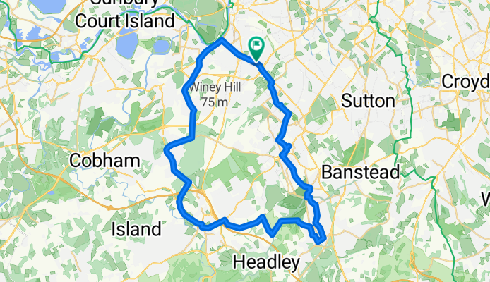 Princes Avenue 6 to Ewell Road 400