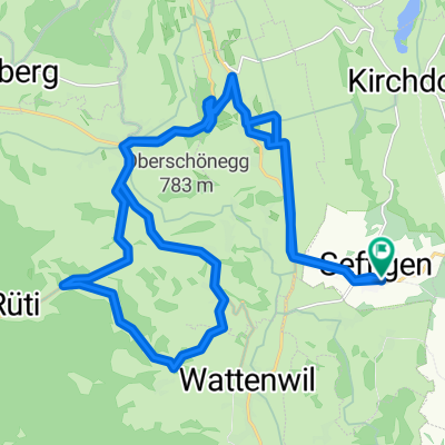 Moderate Route in Seftigen