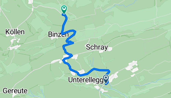 Entspannende Route in Oy-Mittelberg