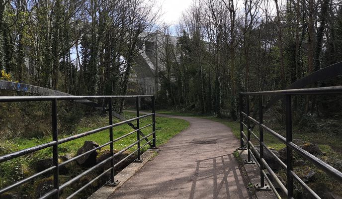 Photo 2 of the Bikemap route "Mossley Mill to Big Fish Belfast"