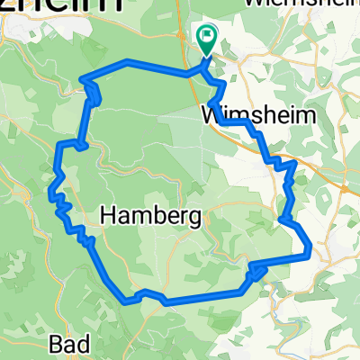 Gemütliche Route in Wurmberg
