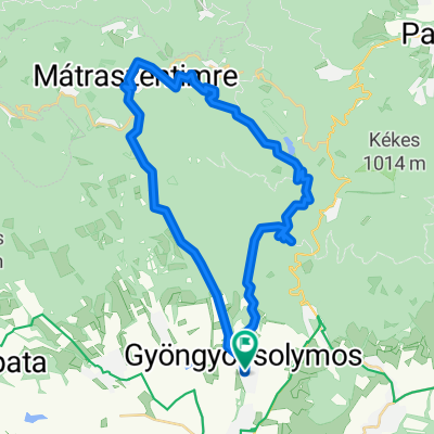 Jókai Mór út 68., Gyöngyössolymos to Jókai Mór út 68., Gyöngyössolymos
