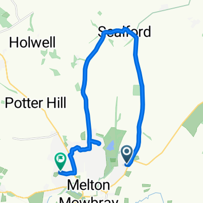 Slow ride in Melton Mowbray