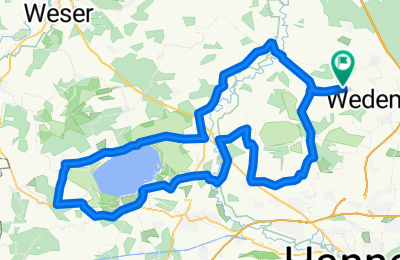 Route in der Bikemap App öffnen