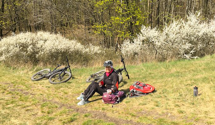 Photo 2 of the Bikemap route "Gipfelkreuz Buschberg"