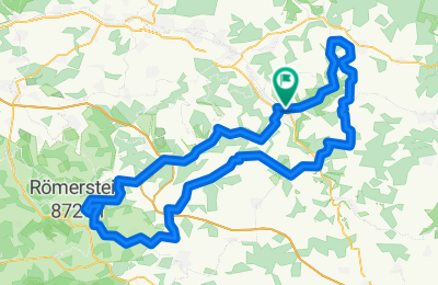 Route in der Bikemap App öffnen