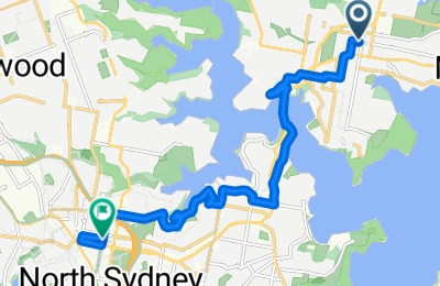 Route in der Bikemap App öffnen