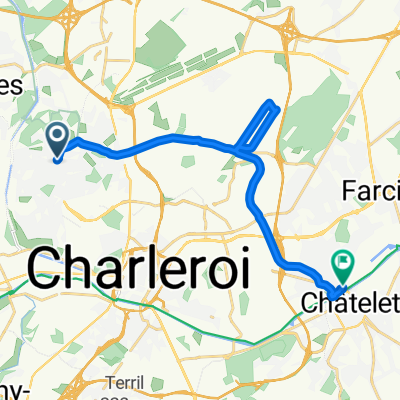Itinéraire modéré en Châtelet
