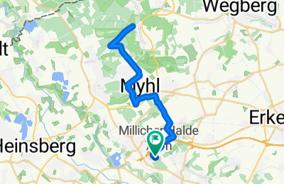 Route in der Bikemap App öffnen