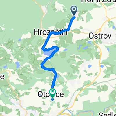 Ostrov to Na Vlečce, Otovice