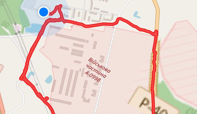 Foto 1 der Bikemap-Route "Устойчивая езда в"