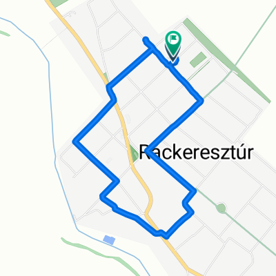 Relaxed route in Ráckeresztúr
