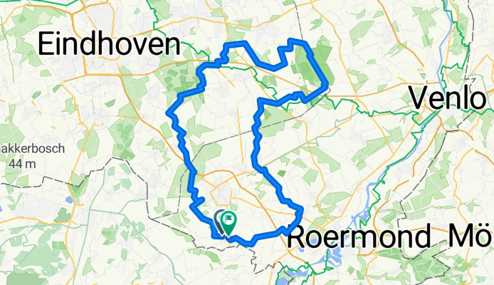 R116 tussen Asten en Deurne