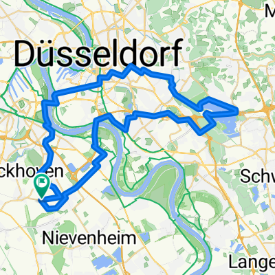 Rosellen --&gt; Unterbacher See --&gt; Rosellen