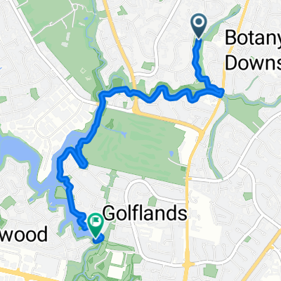 Slow ride in Burswood