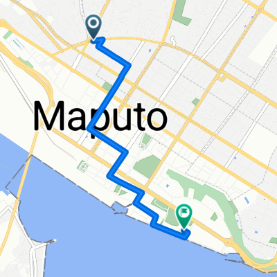 De Avenida Marien Ngouabi, Maputo a Rua de Antonio Fernandes, Maputo