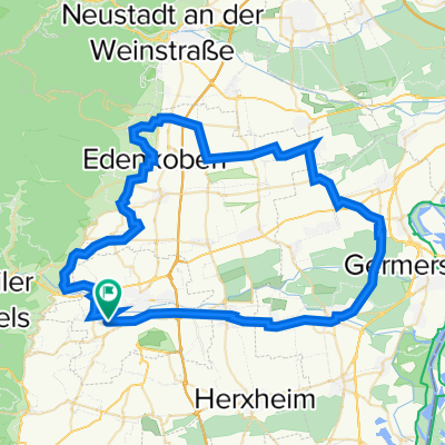 Rollerrunde Rheinebene