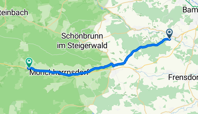 Im Weidig 8, Stegaurach nach Hauptstraße 10, Burgwindheim