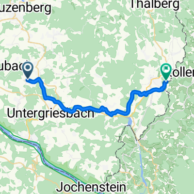 Moderate Route in Wegscheid