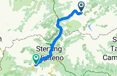 Route in der Bikemap App öffnen