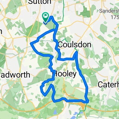 Farthing Down, Chipstead and Banstead from Carshalton Beeches