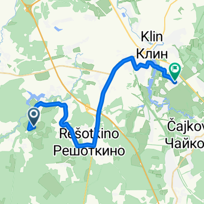 Dubravnaya Ulitsa 82, Селенское Снт to Ulitsa 60 Let Komsomola 16 корпус 2, Klin
