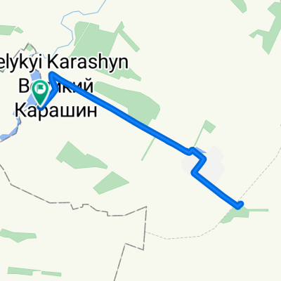 Легкий маршрут в Великий Карашин