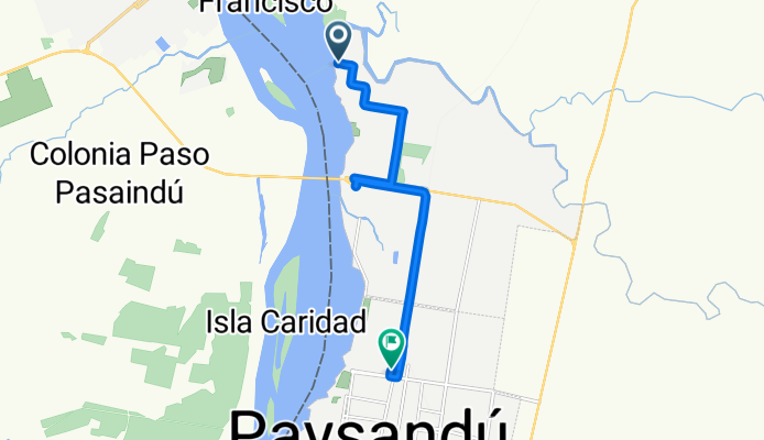 De 14 14, Paysandú a Treinta Y Tres Orientales 1518, Paysandú