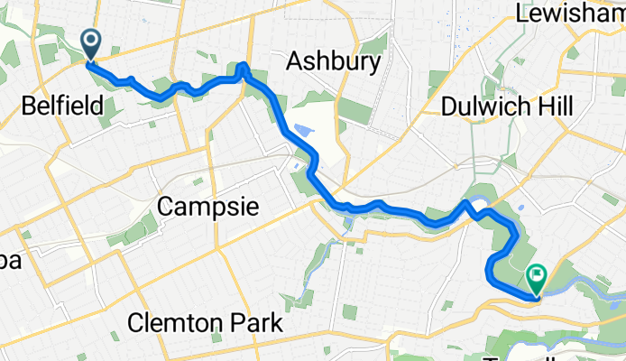 Belfield to Tempe