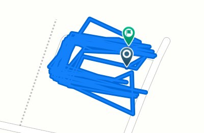 Route in der Bikemap App öffnen