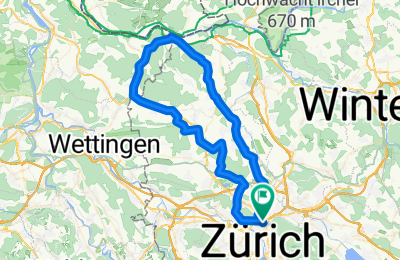 Route in der Bikemap App öffnen