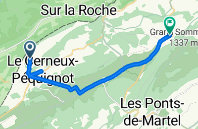 Route in der Bikemap App öffnen