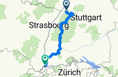 Route in der Bikemap App öffnen