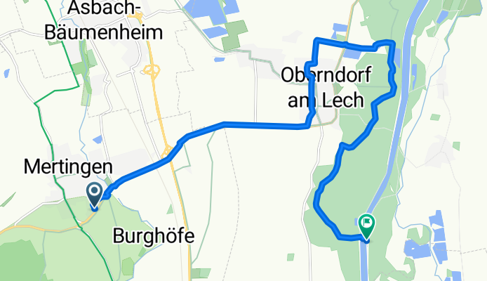 Moderate Route in Rain