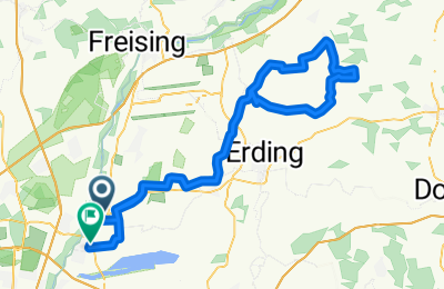 Route in der Bikemap App öffnen