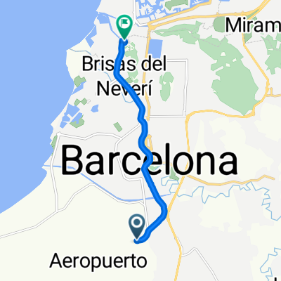 Ruta tranquila en Barcelona