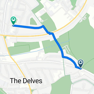188 Walstead Road, Walsall to 23 Tame Street, Walsall