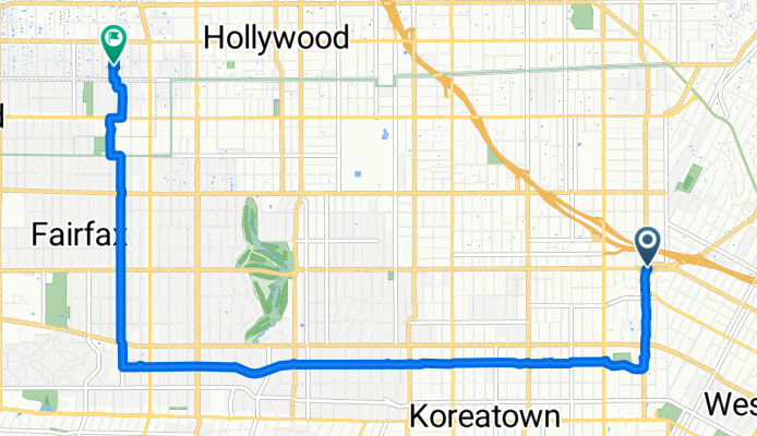 Cracking ride in Los Angeles