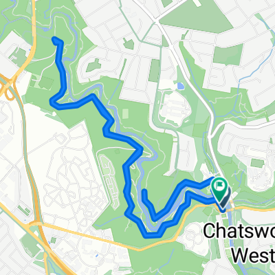 Riverside Drive, North Ryde to Riverside Drive, North Ryde