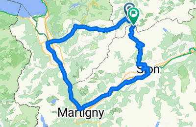 Route in der Bikemap App öffnen