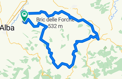 Route in der Bikemap App öffnen