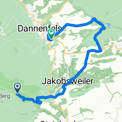 Langsame Fahrt in Dannenfels