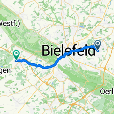 Heepen nach Steinhagen