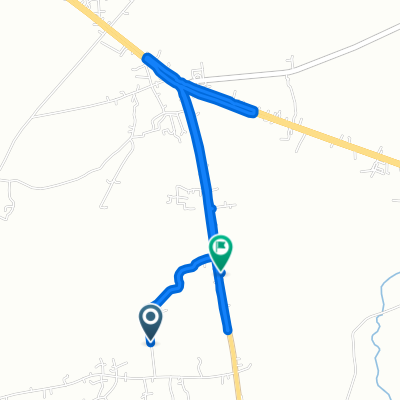 Moderate route in Amphoe Sai Buri