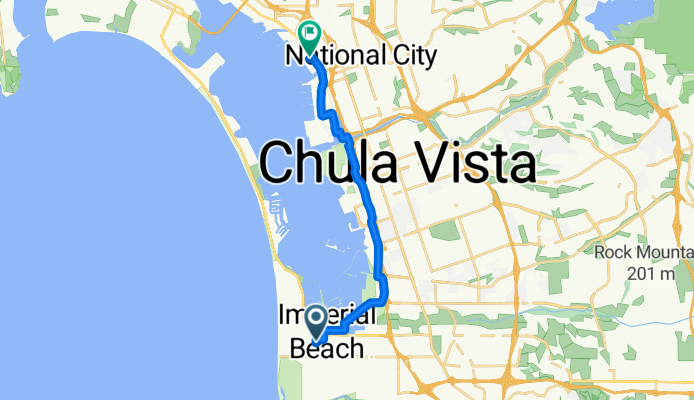 Sporty route in National City